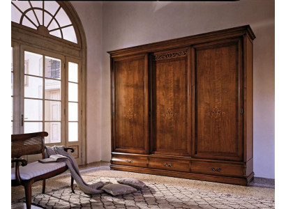 Wardrobe Sliding Doors Wardrobe Real Wood Luxury Cabinets Italian Furniture