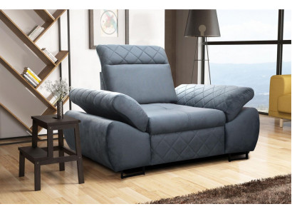 Armchair 1 Seater Upholstery Sofas Lounge Club Furniture Design Living room Textile Couch