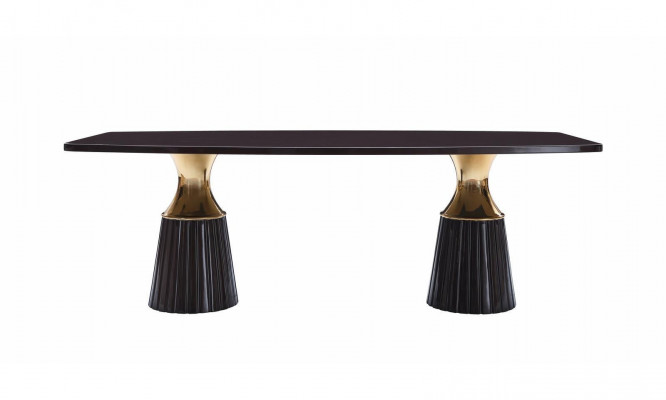 Dining room table Dining table Table Black wooden table Dining room Design