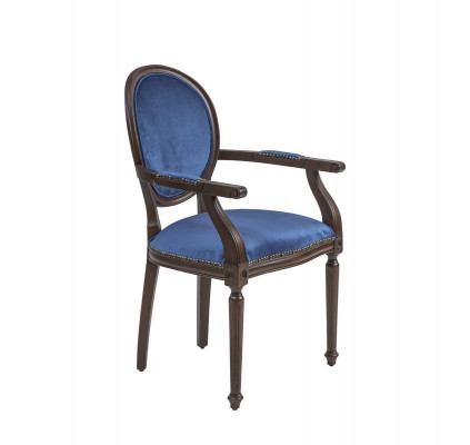 Classic Style new Dining room Chair Upholstered Seat Chair with Armrests Furnishings