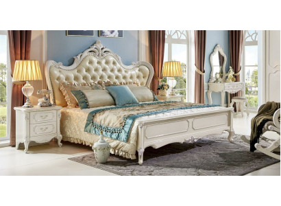 Luxury Beds Hotel Royal Chesterfield Bed Double bed Baroque Solid wood