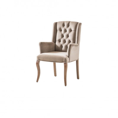 Chesterfield Brown Armchair Upholstered Chair Luxury Armchair Chair Designer Furniture