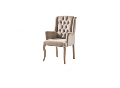 Chesterfield Brown Armchair Upholstered Chair Luxury Armchair Chair Designer Furniture