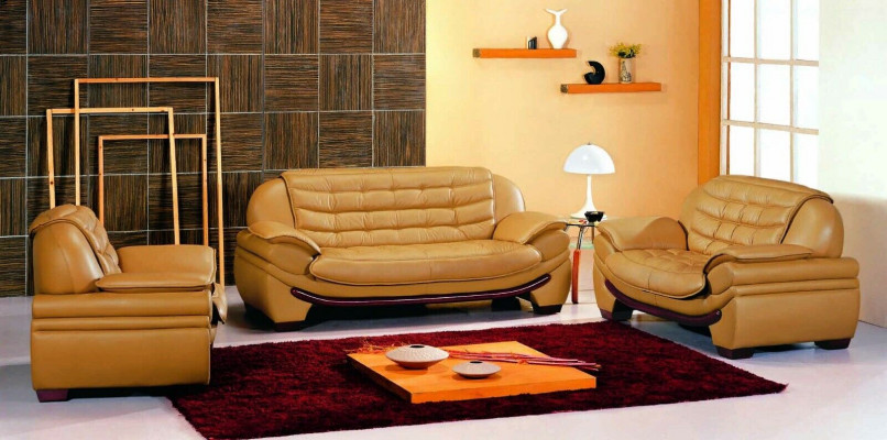 Sofa set Couch Upholstery Sofa Leather Living room Seat 3+2+1 Set Sets