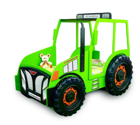 Bauer Farmer Truck Children Childrens bed Youth Bed Tractor Green new Beds