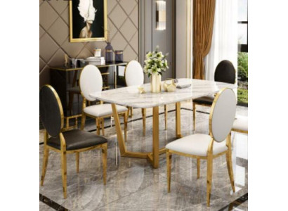 Design Dining table Modern Marble Dining room Living room Kitchen Tables Table