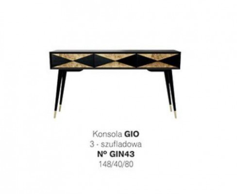 Luxury Console table Table Console Chest of drawers Side table Wood Modern Gold Design