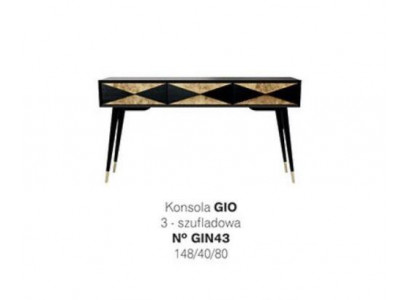 Luxury Console table Table Console Chest of drawers Side table Wood Modern Gold Design