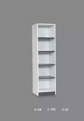 Shelf Wardrobe Bookshelf Multipurpose Shelves Wood Cabinets 170x46x42