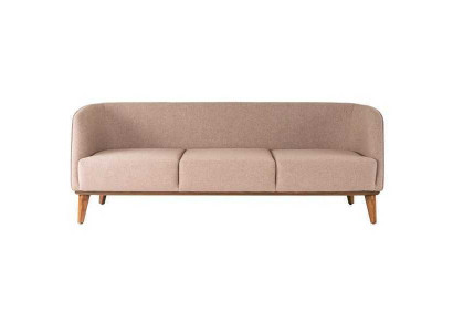 Beige Sofa Stylish 2-Seater Modern Living room Couch Upholstery Sofas