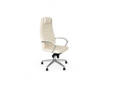 White Armchair Designer Chair Office chairs swivel chair executive chair single seater