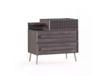 Chest of drawers Wardrobe Wood Chests of drawers Bedroom Sideboard Design Gray Luxury