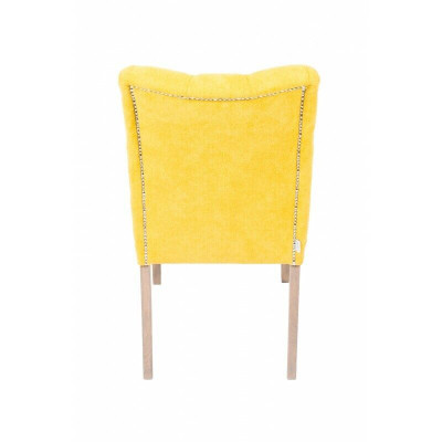 Designer Yellow Chairs Chesterfield Suite Chair x2 set