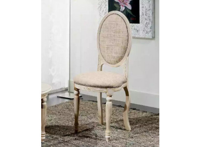 Chair Dining room Upholstered Chair Classic r new Furniture Textile Seat Armchair