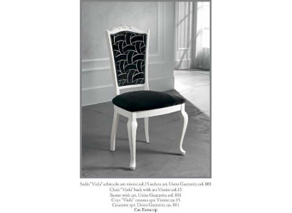 Chair Black Classic r Design Luxury Dining room Italian Furniture Bizzotto new