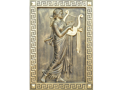 Music Wall Relief Antique Style Relief Wall Painting Antique Handcraft God Picture new