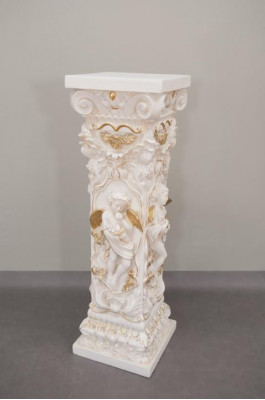 Design column with Amorette 100 cm figures columns base flowers stand statue new