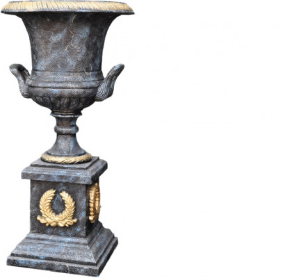 XXL Vase Table Decoration Decorative Vases Antique Style Sculpture Figure Chalice Rome 0877