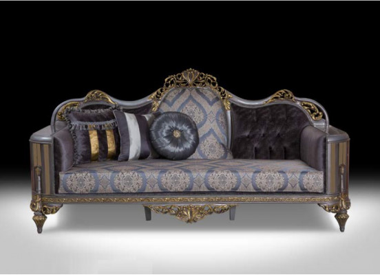 Classic n style sofa with Chesterfield design for the living room