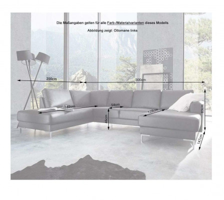 Corner sofa Sofa Couch Upholstery Living landscape Decoration Leather Corner Sofas Suite