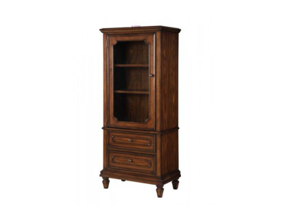 Display case Living room Furniture Sideboard Solid Wood Display cases Glass Wardrobe Real wood