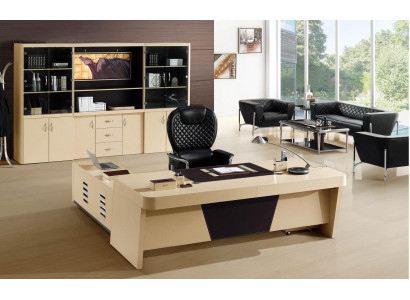 Chef Desk Filing cabinet Study room Furnishings Shelf Office Set