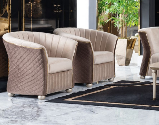 Modern luxury elegant seating set 3+3+1+1 seater design sofas upholstered furniture sofas