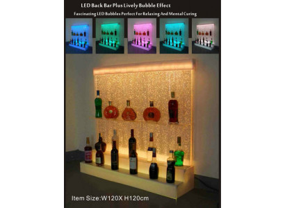 Led Water Wall Shelf Bar Furnishings Fancy Shelves Wardrobe Glass