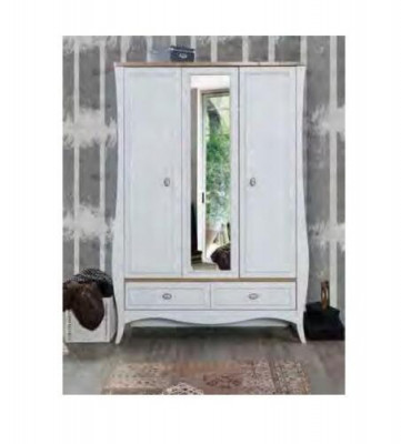 Wardrobe Country House Bedroom Wardrobe Furniture Living Wood Luxury