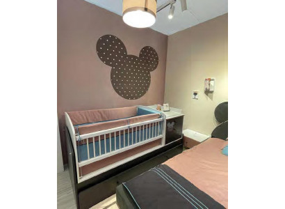 Baby bed with changing table shelf children infant beds wood bed multifunction