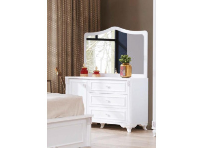 Consoles Table Chest of drawers with Mirror Luxury Class Furniture Style Modern Solid wood new