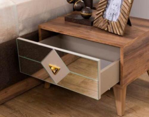 Bedside table Design Console Side Tables Sleep Room Wood Luxury Consoles new