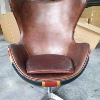 Chair Lounge Chair Vintage Swivel Chair Chef Armchair Lounge Club Leather Jack