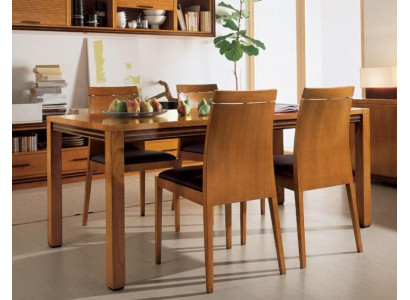 Dining table modern style solid wood furniture Italian table dining tables wooden tables