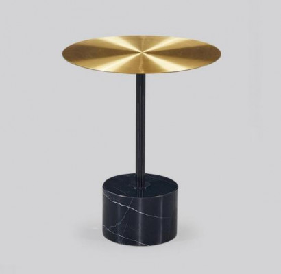 Black -Golden Side table Round side table Living room Tables new