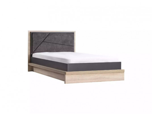 Bed frame Childrens bed Teenagers Bed Wood Gray Childrens room Modern