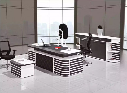 White Office furniture Study room furniture Complete's Set Office Modern Furniture