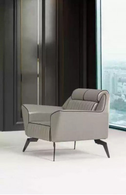 Luxury Armchair Study Gray Seat Furnishings new upholstered armchair