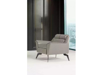 Luxury Armchair Study Gray Seat Furnishings new upholstered armchair