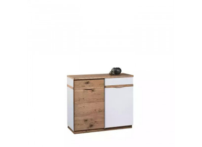 Chest of drawers with 3 drawers sideboard white sideboard wood modern