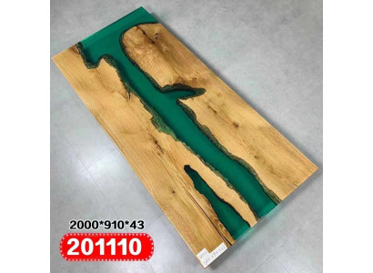 Table Dining table Tables resin epoxy solid design Furniture 200x91 real Wood epoxy