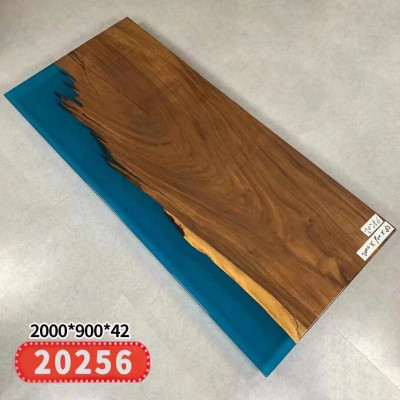 Epoxy resin Dining table River Table 200x90 new Real Wood Tables Solid River Table