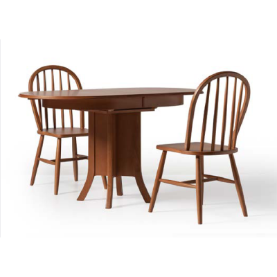 Suite wooden chairs Kitchen chairs Dining chairs Set 6pcs Brown Wood