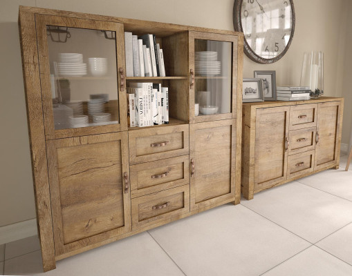 Chest of drawers Wardrobe Sideboard Lowboard Chests of drawers Cabinets Solid Furniture Wood Sideboard