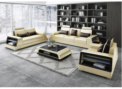 Sofa set 3+1 Seater Set Design Sofas Upholstery Couches Relax Modern