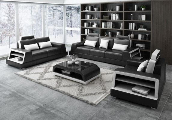 Sofas Couch Upholstery Suite Modern Couches Imitation leather decorative sofa set