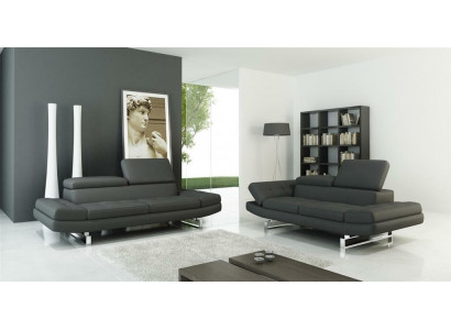 Sets leather sofa Living landscape 3+2 Seater Suite Design Modern