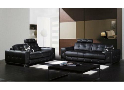 Sofa set Group Suite Couches Sofas Upholstery Leather 32 Seat Sets