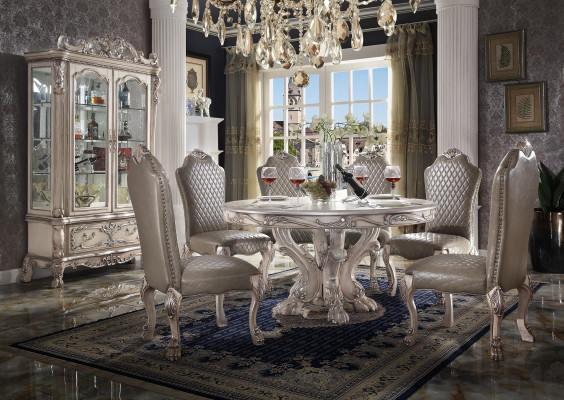 Dining room Chair Armchair Set 6x Chair without Armrests Luxury Armchair Baroque Chairs