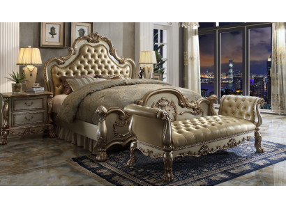 Chaise lounge sofa lounger couch chaise leather baroque rococo